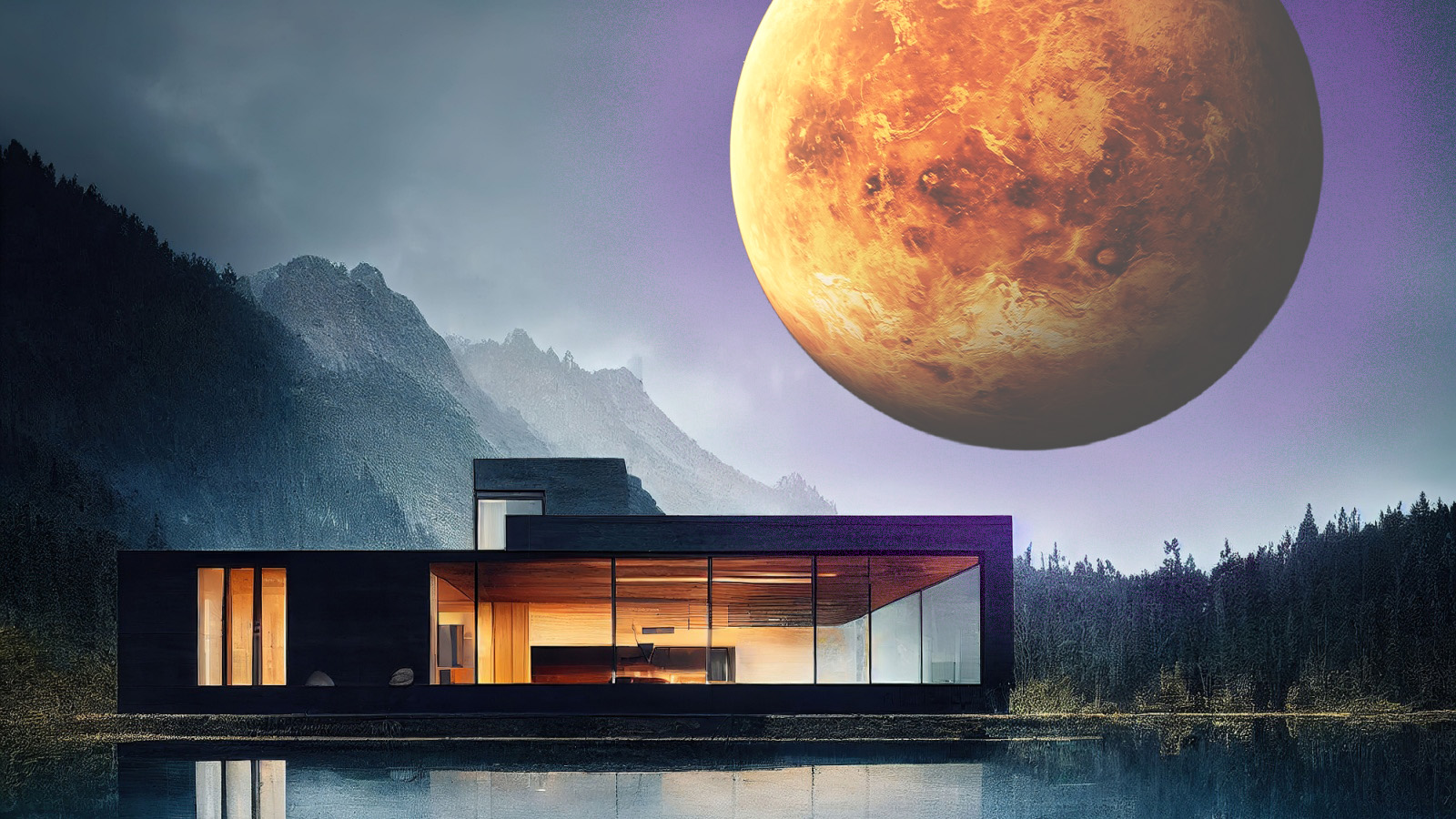 Венера в 4 доме