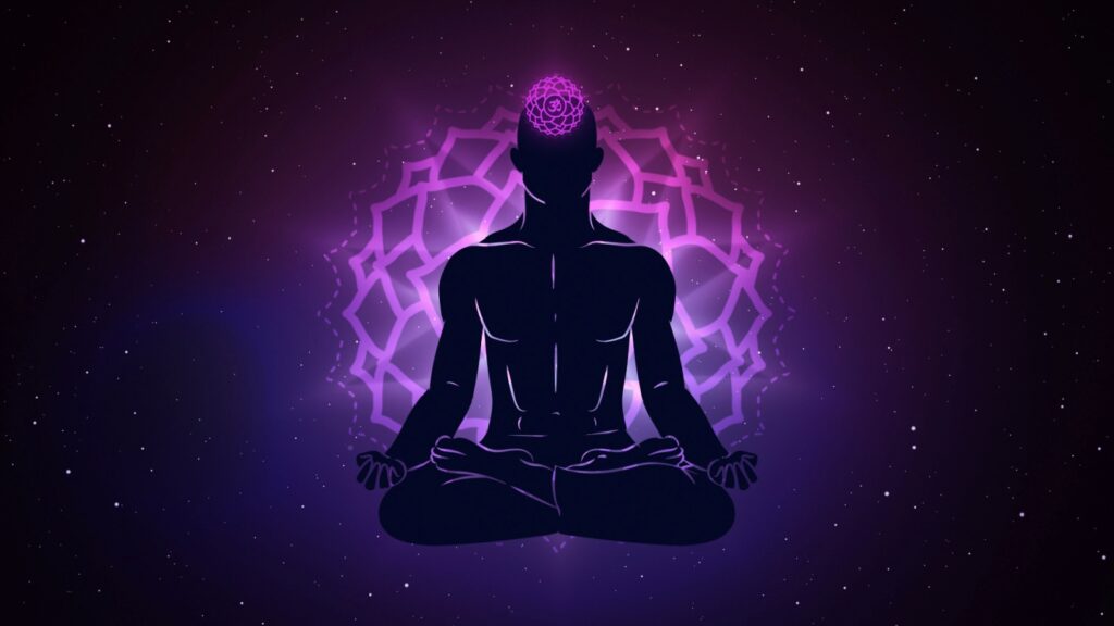 Иллюстрация к статье: Любовь, покой и&nbsp;мудрость: как прокачать чакру Сахасрара