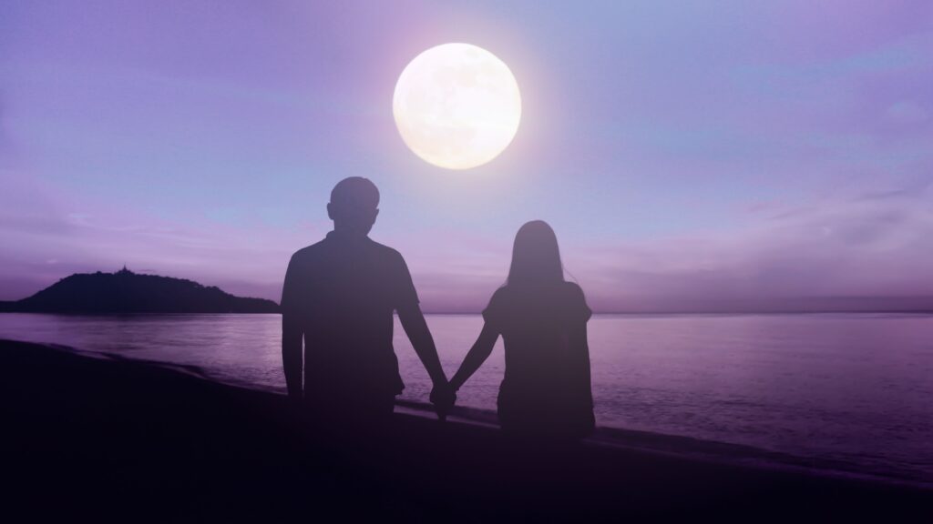 Иллюстрация к статье: Гарант и&nbsp;хранитель союзов: что значит Луна в&nbsp;7 доме