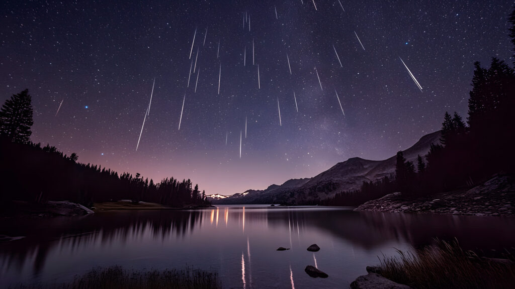 Иллюстрация к статье: Метеоритный дождь Геминиды: какие духовные практики надо проводить в&nbsp;пик активности