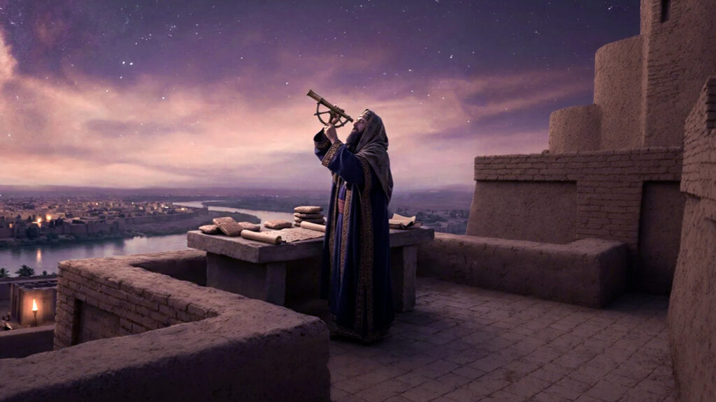 Иллюстрация к статье: Звёздная мудрость Вавилона: как жрецы Месопотамии создали астрологию