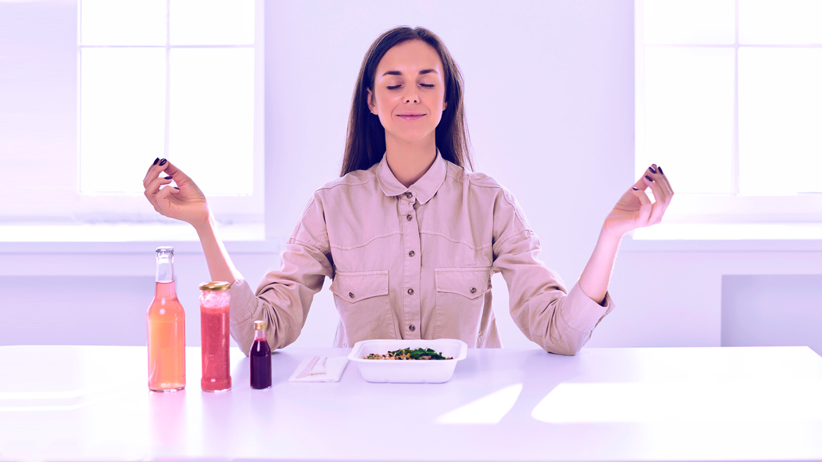 Иллюстрация к статье: Осознанное питание: какие практики питают не только тело, но и душу