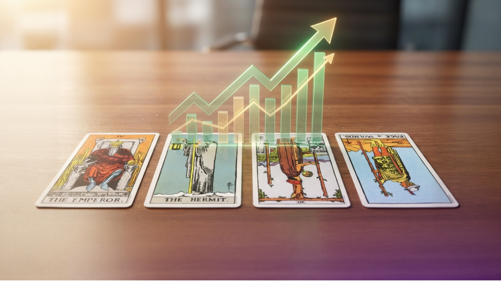 Иллюстрация к статье: Таро для бизнеса: карты предсказали успех предпринимателям в 2026 году