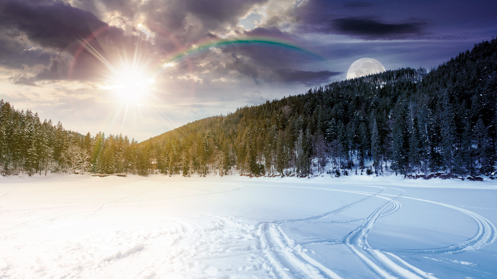 Иллюстрация к статье: Зимнее солнцестояние: как славяне, скандинавы и римляне встречали самую длинную ночь