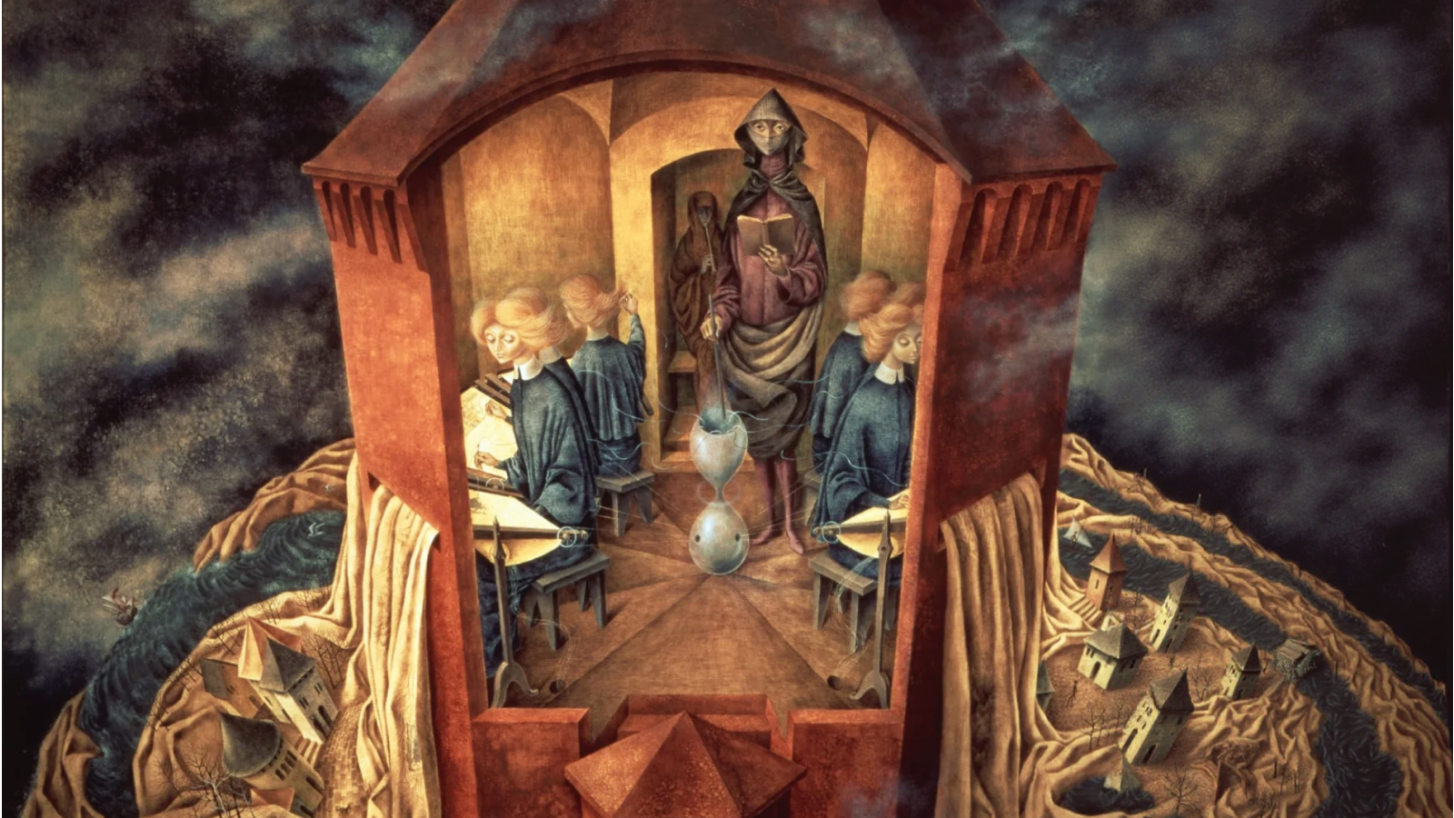 Иллюстрация к статье: Соцсети как храм: когда интернет порождает цифровые религии