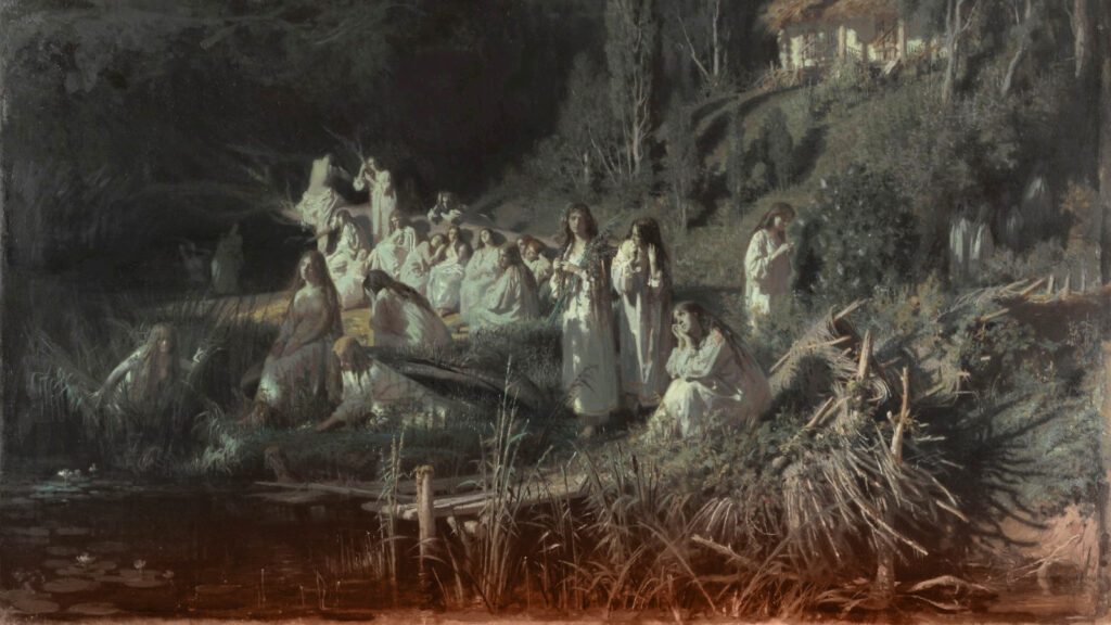 Иллюстрация к статье: Мавки и&nbsp;навьи: почему славяне боялись мертворождённых детей