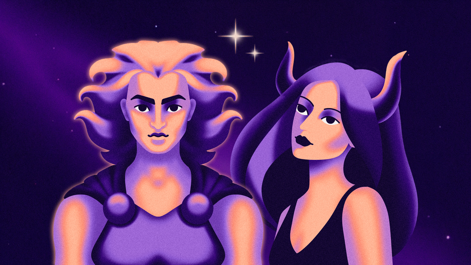 Иллюстрация к статье: Союз строителя и короля: совместимость Тельца и Льва