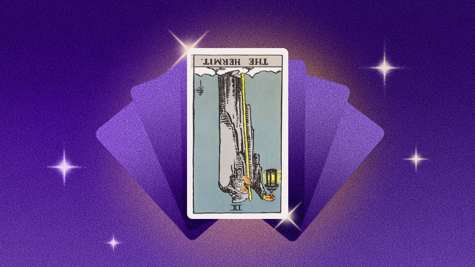 Отшельник в перевёрнутом положении